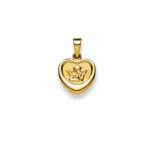 Anhänger 750/18 K Gelbgold, Engel