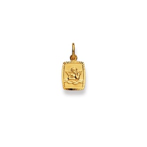 Anhänger 750/18 K Gelbgold, Engel