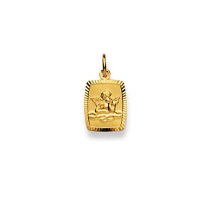Pendentif or jaune 750/18 ct, Ange