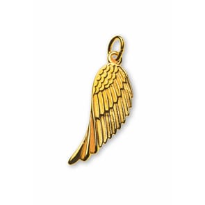 Pendentif or jaune 750/18 ct, Aile d'ange