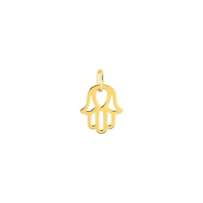 Anhänger 750/18 K Gelbgold Fatimas Hand
