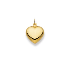 Anhänger 750/18 K Gelbgold, Herz