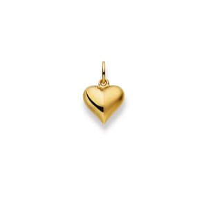 Anhänger 750/18 K Gelbgold, Herz