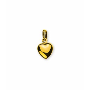 Pendentif or jaune 750/18 ct, Cœur