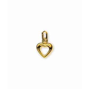 Anhänger 750/18 K Gelbgold, Herz
