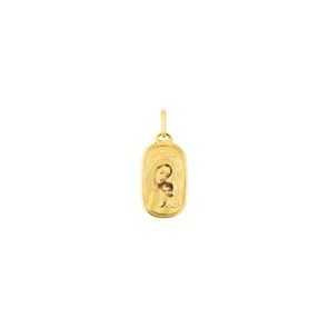 Anhänger 750/18 K Gelbgold Jungfrau Maria mit Kind
