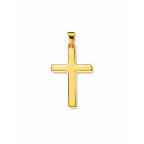Anhänger 750/18 K Gelbgold, Kreuz
