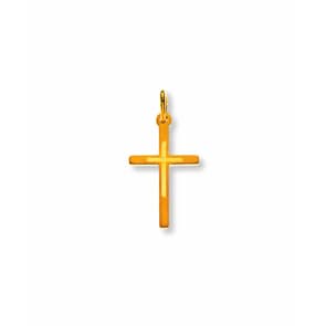 Pendant 750/18 K Yellow Gold, Cross