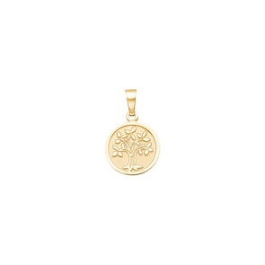 Anhänger 750/18 K Gelbgold, Lebensbaum