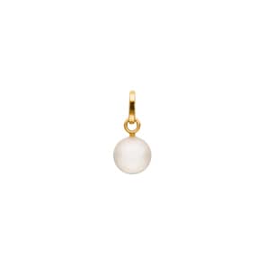 Anhänger 750/18 K Gelbgold mit Süsswasserzuchtperle Ø 6mm
