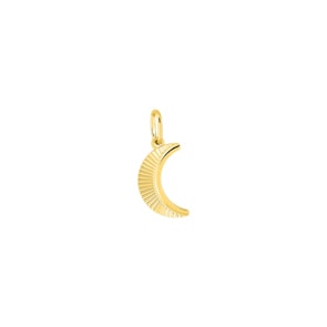 Anhänger 750/18 K Gelbgold Mond