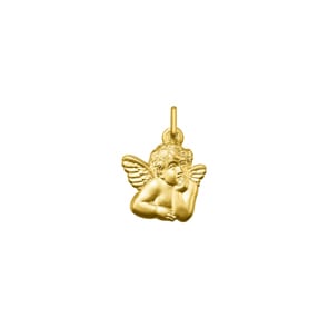 Anhänger 750/18 K Gelbgold Schutzengel