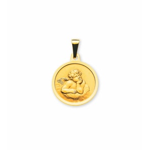 Anhänger 750/18 K Gelbgold, Schutzengel