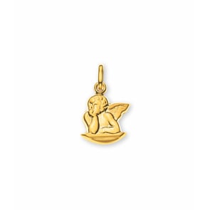 Anhänger 750/18 K Gelbgold, Schutzengel