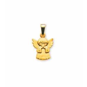Anhänger 750/18 K Gelbgold, Schutzengel