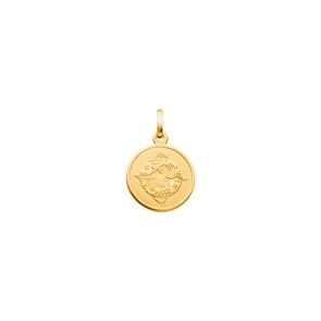 Anhänger 750/18 K Gelbgold, Sternzeichen Fische