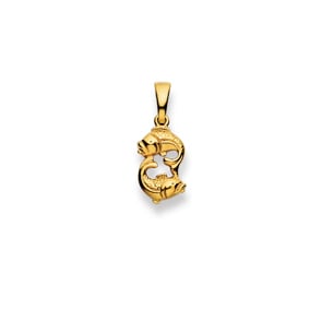 Anhänger 750/18 K Gelbgold, Sternzeichen Fische