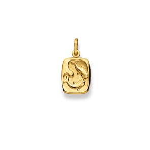 Anhänger 750/18 K Gelbgold, Sternzeichen Fische