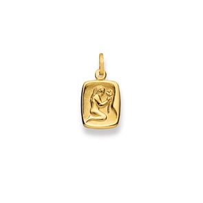 Anhänger 750/18 K Gelbgold, Sternzeichen Jungfrau