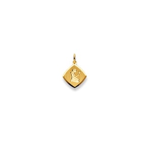 Anhänger 750/18 K Gelbgold, Sternzeichen Jungfrau