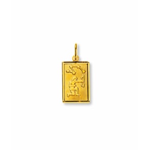 Anhänger 750/18 K Gelbgold, Sternzeichen Schütze