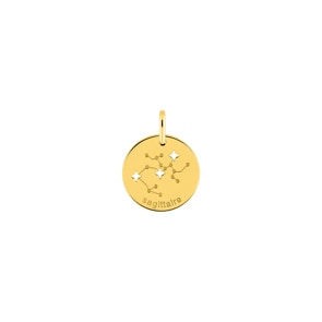Anhänger 750/18 K Gelbgold Sternzeichen Schütze - Französische Version