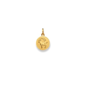Anhänger 750/18 K Gelbgold, Sternzeichen Steinbock