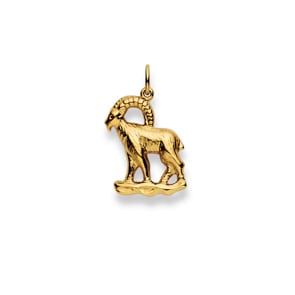 Anhänger 750/18 K Gelbgold, Sternzeichen Steinbock
