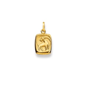 Anhänger 750/18 K Gelbgold, Sternzeichen Steinbock