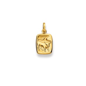 Anhänger 750/18 K Gelbgold, Sternzeichen Stier