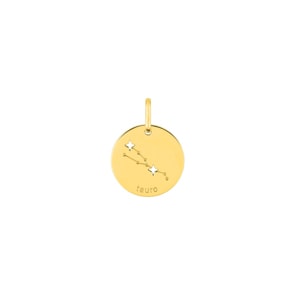 Anhänger 750/18 K Gelbgold Sternzeichen Stier - Spanische Version