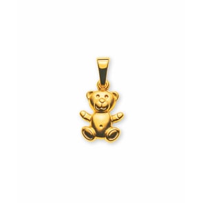 Pendentif or jaune 750/18 ct, Nounours