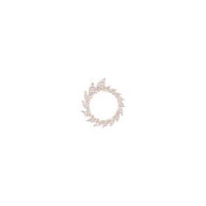 Anhänger 750/18 K Roségold mit Diamanten 0.25 ct H/si