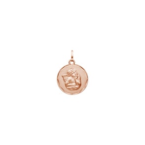 Anhänger 750/18 K Roségold Ø 15mm, Schutzengel
