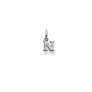 Anhänger 750/18 K Weissgold, Buchstabe N