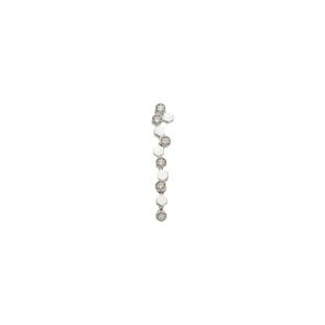 Anhänger 750/18 K Weissgold mit Diamanten 0.05 ct H/si