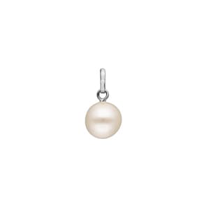 Anhänger 750/18 K Weissgold mit Süsswasserzuchtperle Ø 8mm