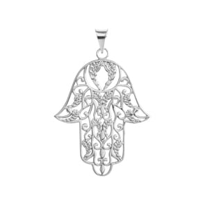 Pendentif argent 925, Main de Fatima