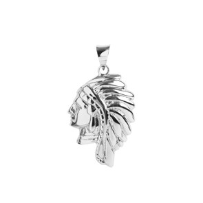 Anhänger 925 Silber, Indianer