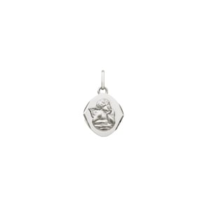 Anhänger 925 Silber rhodiniert 15x13mm, Schutzengel