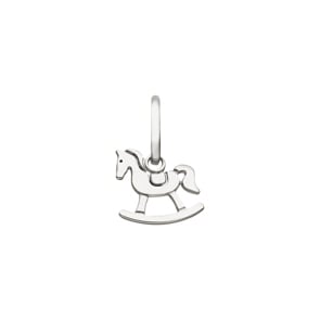 Pendentif Argent 925 rhodié, Cheval à bascule