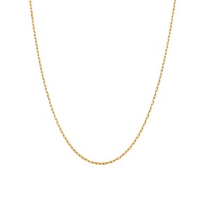 Ankerkette geschliffen 750/18 K Gelbgold 1.8mm