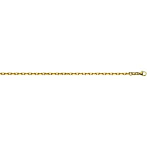 Ankerkette geschliffen 750/18 K Gelbgold 2.9mm