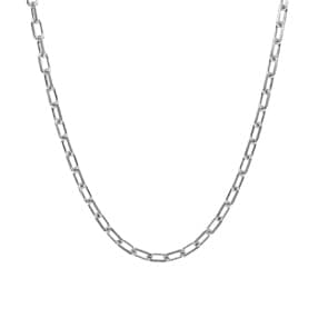 Cable Chain sanded 925 Silver 4.1mm