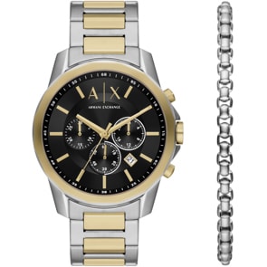 Armani Exchange Banks Chronograph Bicolor Set