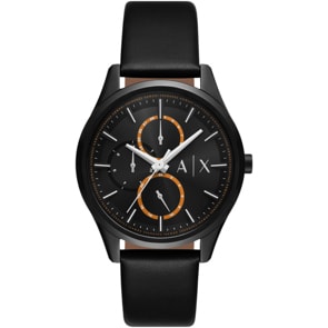 Armani Exchange Dante Leder Schwarz