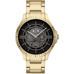 Armani Exchange Hampton Day Date Goldig / Schwarz