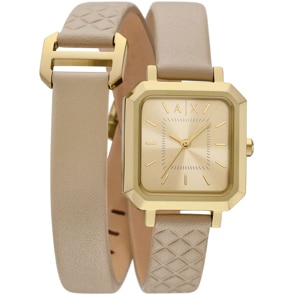 Armani Exchange Leila Goldig / Braun