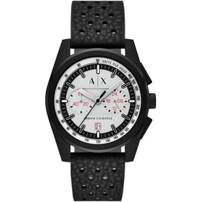 Armani Exchange Parker Chronograph Schwarz / Grau 42mm