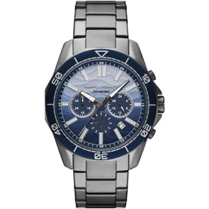 Armani Exchange Spencer Chronograph Grau / Blau 44mm